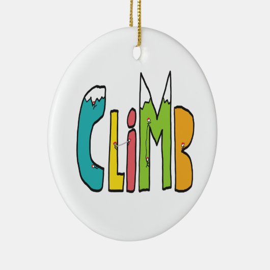 Climb Keramik Ornament (Rechts)