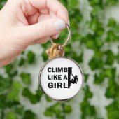 climb like a girl schlüsselanhänger (Hand)
