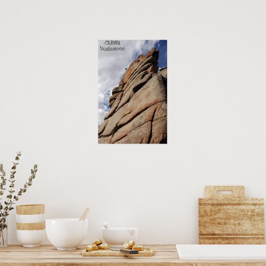 CLIMB Vedauwoo Poster (Küche)