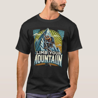 Climb Your Mountain: Tragen Sie den Geist des Aben T-Shirt