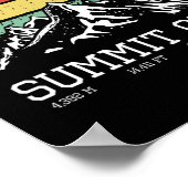 Climbed Mount Rainier Summit Club Hike Washington  Poster (Ecke)