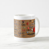 Climber-Ausrüstung — Tasse (VorderseiteRechts)