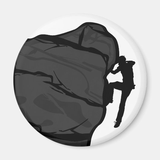 Climber Bouldering Magnet (Vorne)