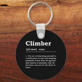 Climber Definition Noun Boulderin Rock Climber Mou Schlüsselanhänger (Vorderseite)