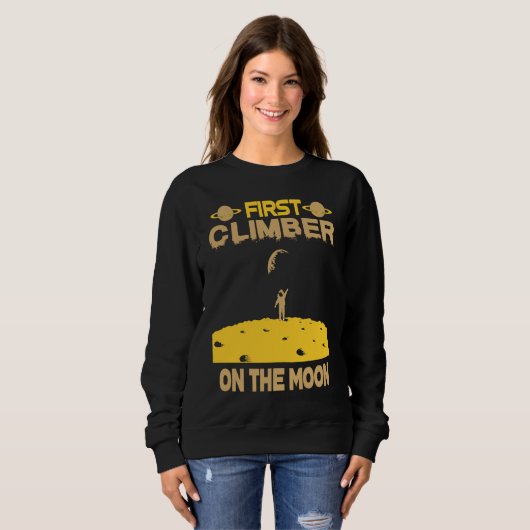 Climber On The Moon Sweatshirt (Vorne ganz)