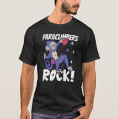Climber Rock Climbing Bouldering Paraclimbers Rock T-Shirt (Vorderseite)