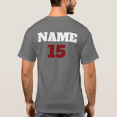 Climber Senior Mama Football Shirt (Rückseite)