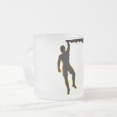 Climbers coffee mug mattglastasse (Vorderseite Links)