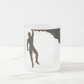 Climbers coffee mug mattglastasse (Mittel)