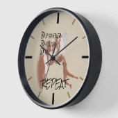 Climber's Creed Large Clock Uhr (Winkel)