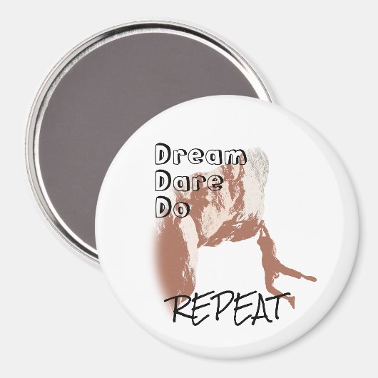 Climber's Creed Magnet (Vorderseite/Rückseite)