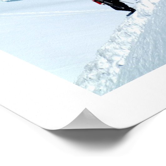 Climbers, Mont Blanc, Frankreich Poster (Ecke)