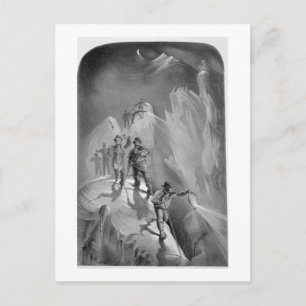 Climbing at Night, from 'Ten Scenes in the Last As Postkarte