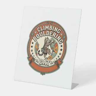 Climbing Bouldering Cat Climbing Bouldering Cat Vi Sockelschild