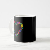 Climbing Heart Indoor Wall Climbing Kaffeetasse (Vorderseite Links)