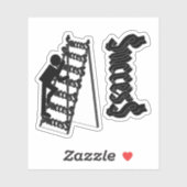 Climbing the Ladder of Success Aufkleber (Blatt)