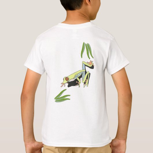 Climbing Tree Frog T-Shirt (Rückseite)