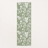 Climbing Vines of Botanic Poetry XL silhouette Yogamatte (Vorderseite)