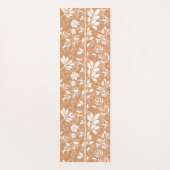 Climbing Vines of Botanic Poetry XL silhouette Yogamatte (Rückseite)