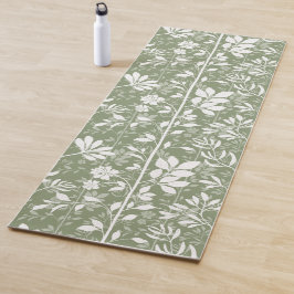 Climbing Vines of Botanic Poetry XL silhouette Yogamatte
