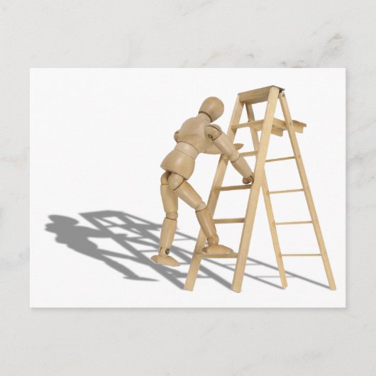 ClimbLadder090410 Postkarte (Vorderseite)