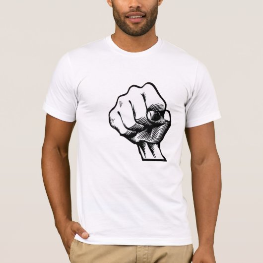 Clinched Fist T - Shirt (Vorderseite)