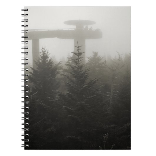 Clingmans Dome - GSMNP - Notebook Notizblock (Vorderseite)