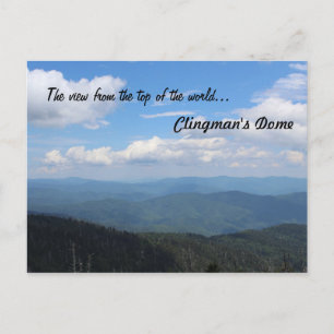 Clingman's Dome Post Card Postkarte