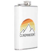 Clingmans Dome Retro Flachmann (Rechts)