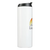 Clingmans Dome Retro Thermosbecher (Nach links gedreht)