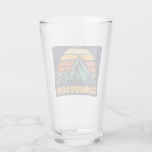Clingmans Dome Retro Türkis Glas (Rückseite)