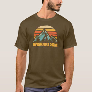 Clingmans Dome Retro Türkis T-Shirt