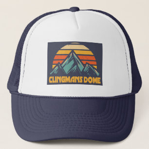 Clingmans Dome Retro Türkis Truckerkappe