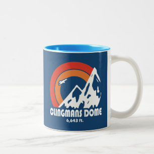 Clingmans Dome Sun Eagle Zweifarbige Tasse