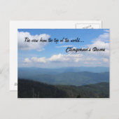 Clingmans Hauben-Postkarte Postkarte (Vorne/Hinten)