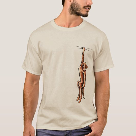 Clingy Chessie Chesapeake Bay Retriever T - Shirt (Vorderseite)