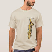 Clingy Skye Terrier Briard Off Leash Art™ T-Shirt (Vorderseite)