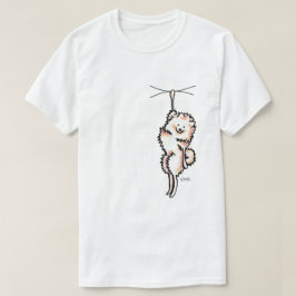 Clingy White Spitz T - Shirt