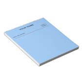Clinic Memo Pads (Sky Blue) Notizblock (angewinkelt)