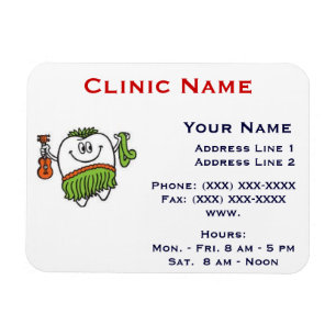 Clinic Promotionl Magnet - Horizonttl/Hoola-Stand