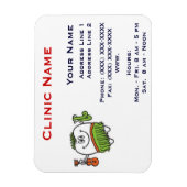 Clinic Promotionl Magnet - Horizonttl/Hoola-Stand (Vertikal)