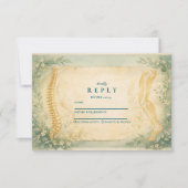 Clinical Physical Therapy Graduation RSVP Karte (Vorderseite)