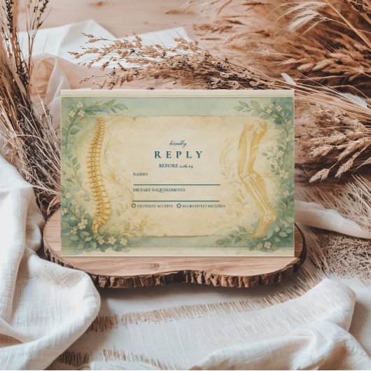 Clinical Physical Therapy Graduation RSVP Karte