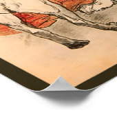 Clinique Cheron Vintage Tierarzneimittelwerbung Poster (Ecke)