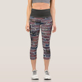 Clinker Brick High Waisted Capris (Vorderseite)