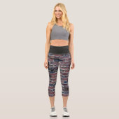 Clinker Brick High Waisted Capris (Vorderseite)