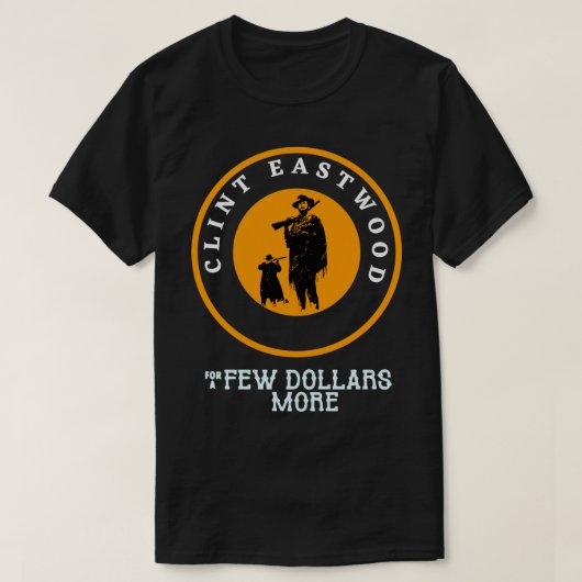 Clint Eastwood 43 T-Shirt (Design vorne)