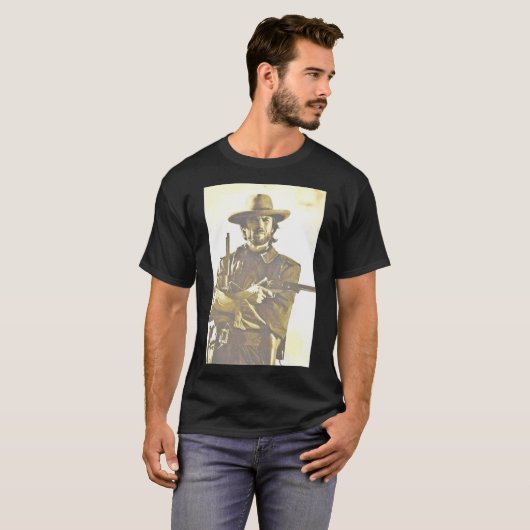 CLINT EASTWOOD Classic T-Shirt (Vorne ganz)
