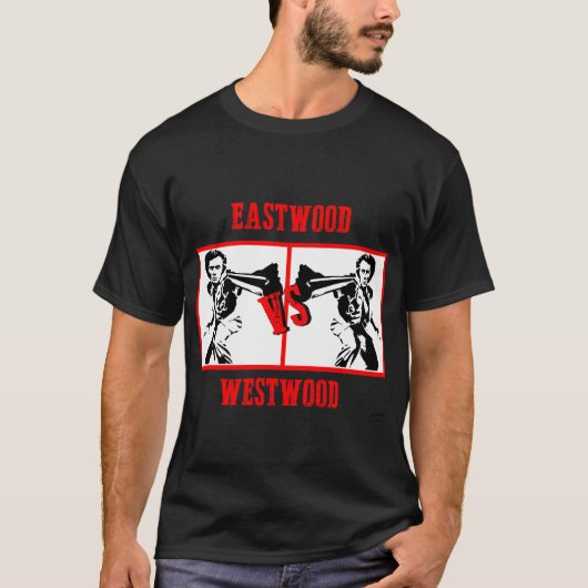 Clint Eastwood Duell T-Shirt (Vorderseite)