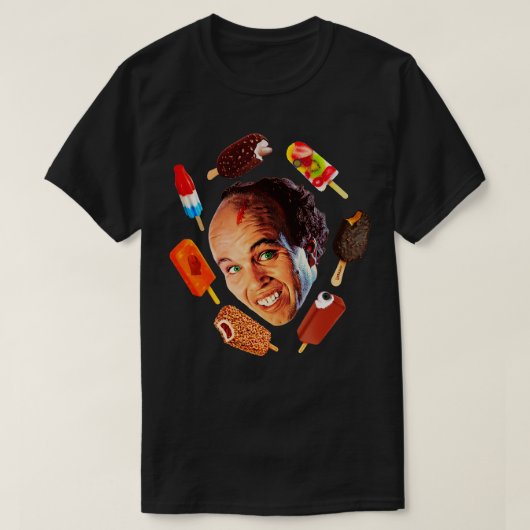 Clint Howard ist der Eiskremsmann T-Shirt (Design vorne)